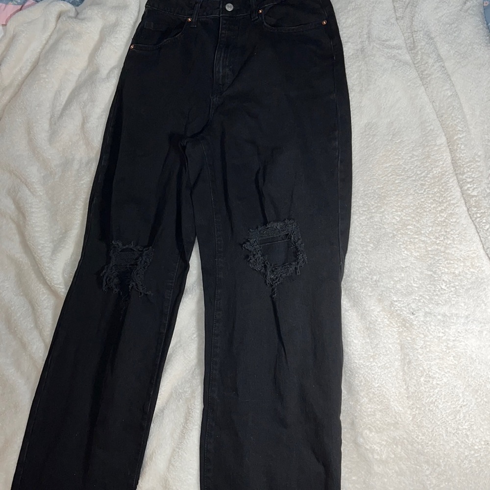 Wild Fable high rise baggy jean black
